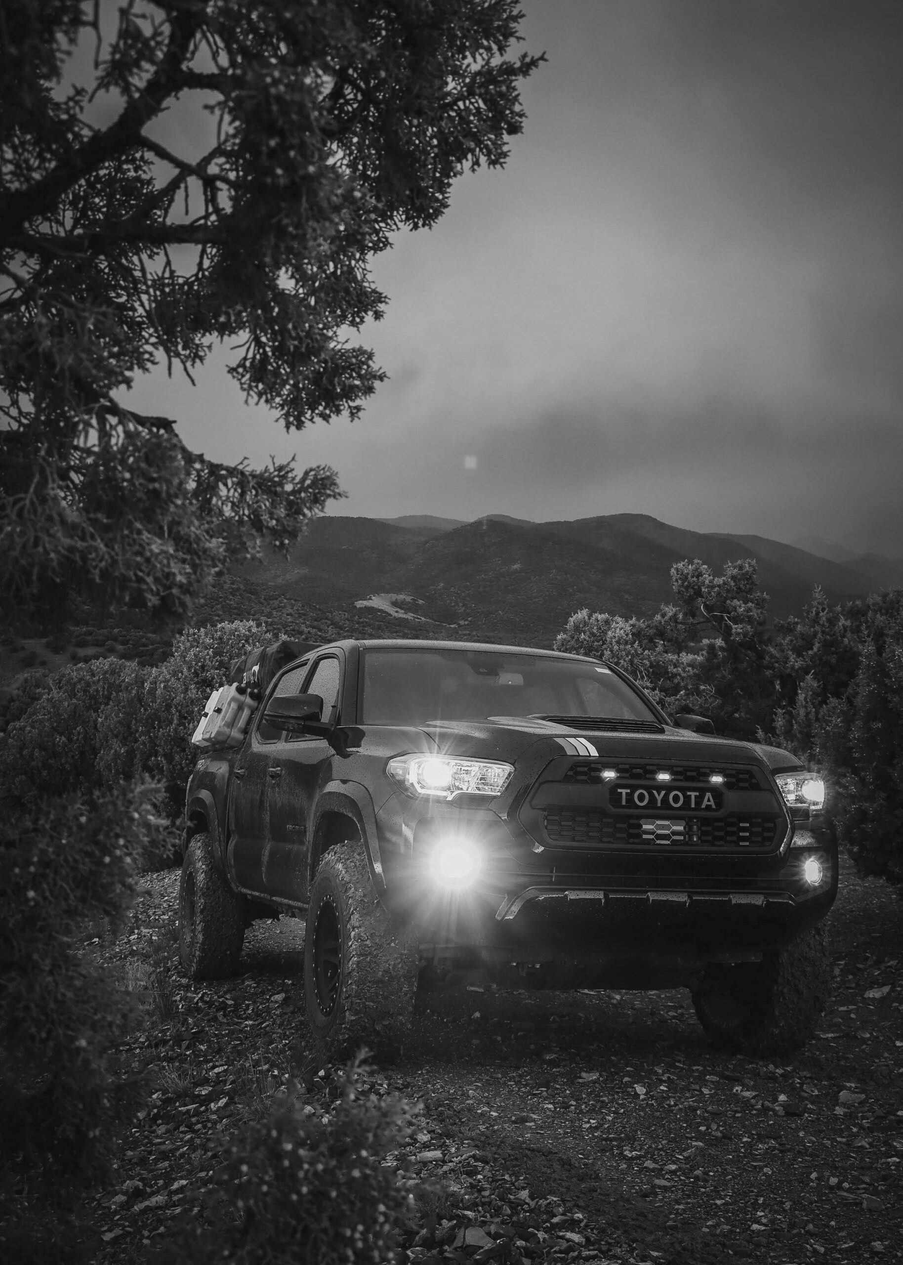 Global product test for 4×4 auxiliary lights